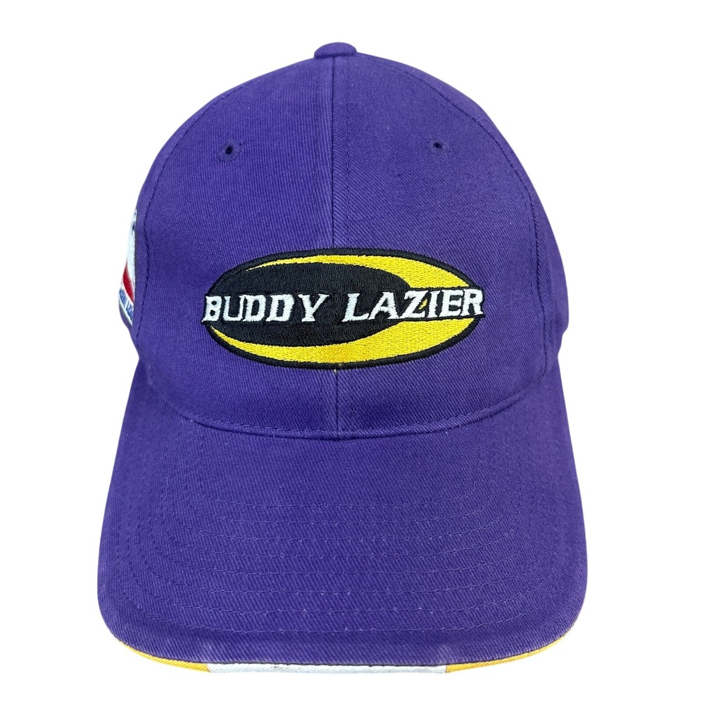VTG Buddy Lazier Indy Racing League Strapback Hat Chase Authentics Indy 500